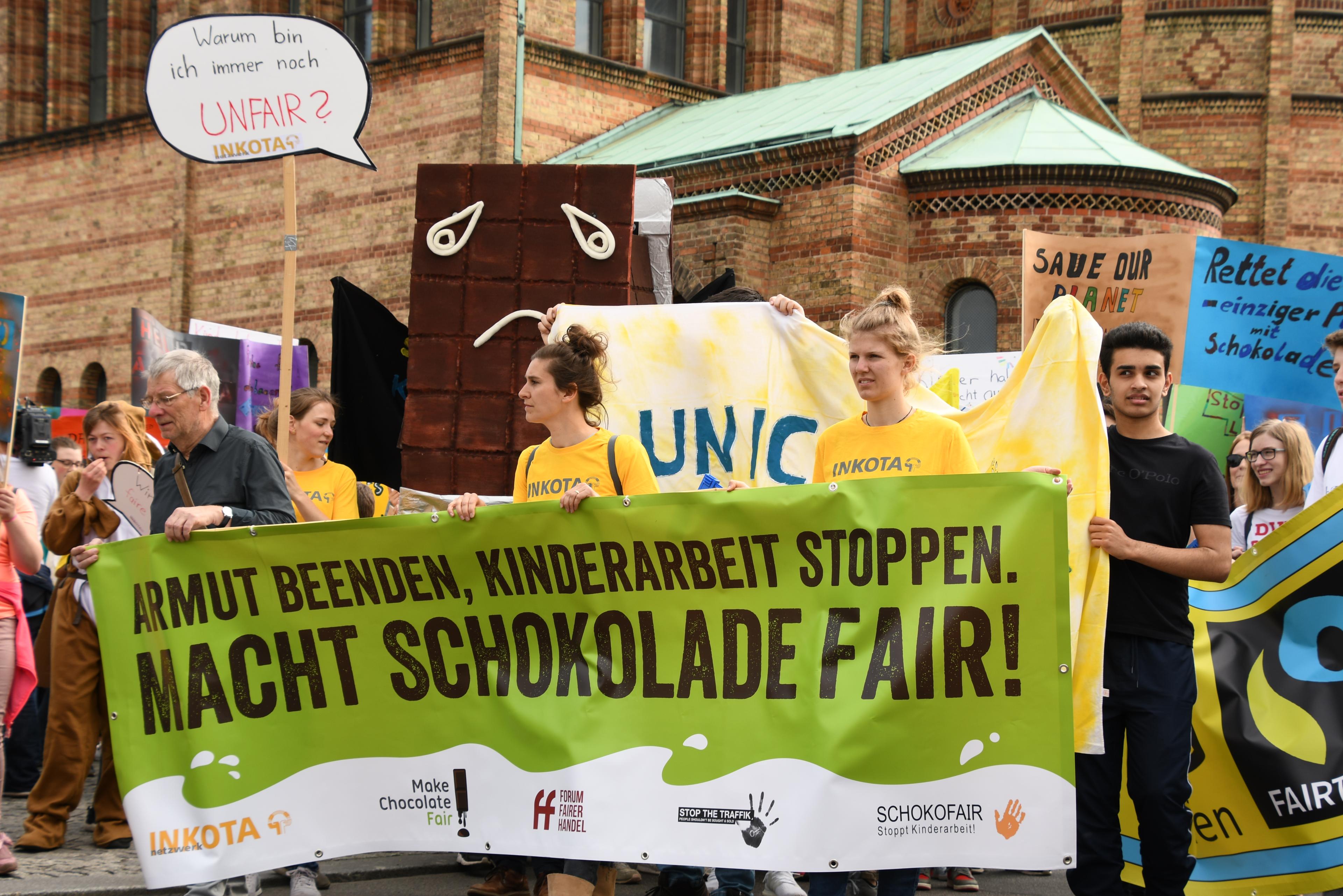 Protest_Weltkakaokonferenz 2018