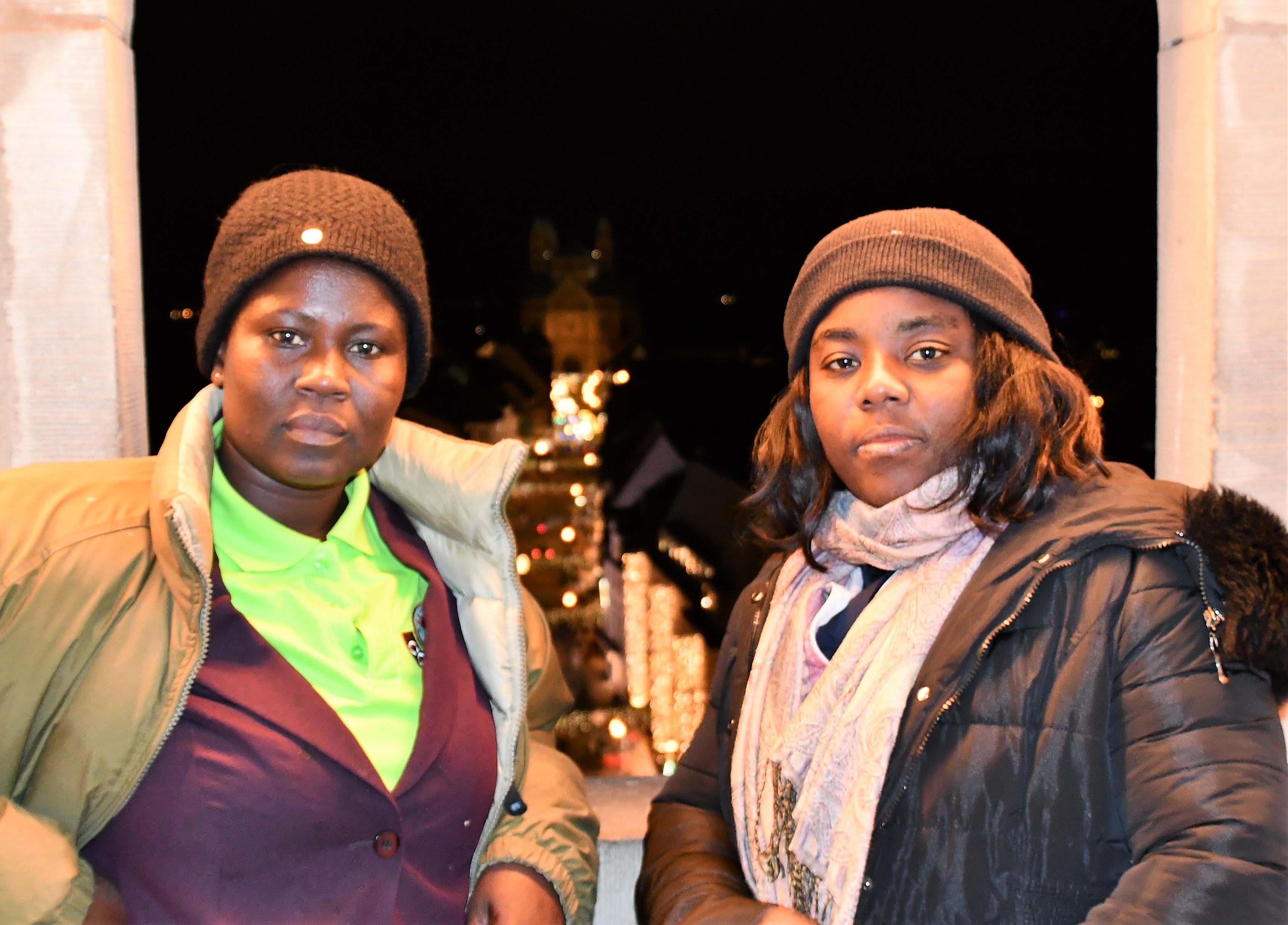 Elizabeth Osei Agyei und Sandra Kwabea Sarkwah